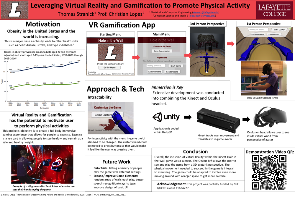 Showcase Image for Leveraging Virtual Reality and Gamification to promote Physical Activity