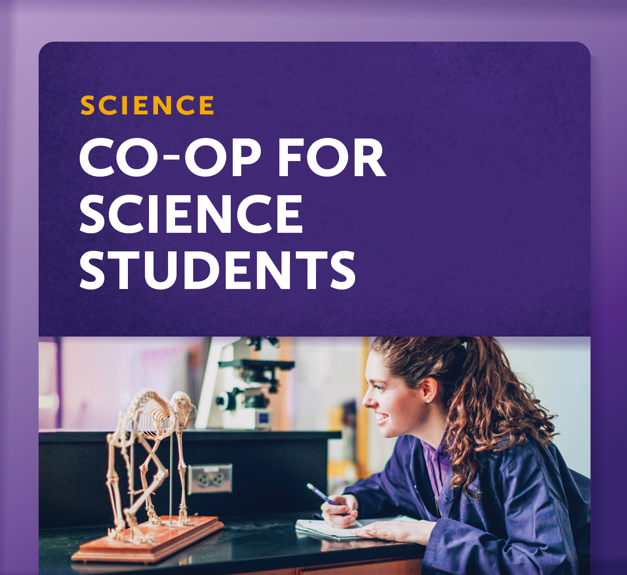 Showcase Image for Co-op for Science Students 