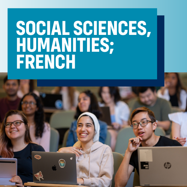 Showcase Image for Social Sciences and Humanities; French