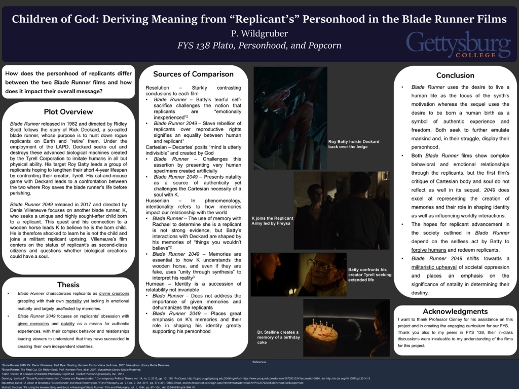 Showcase Image for Children of God: Deriving Meaning from “Replicant’s” Personhood in the Blade Runner Films