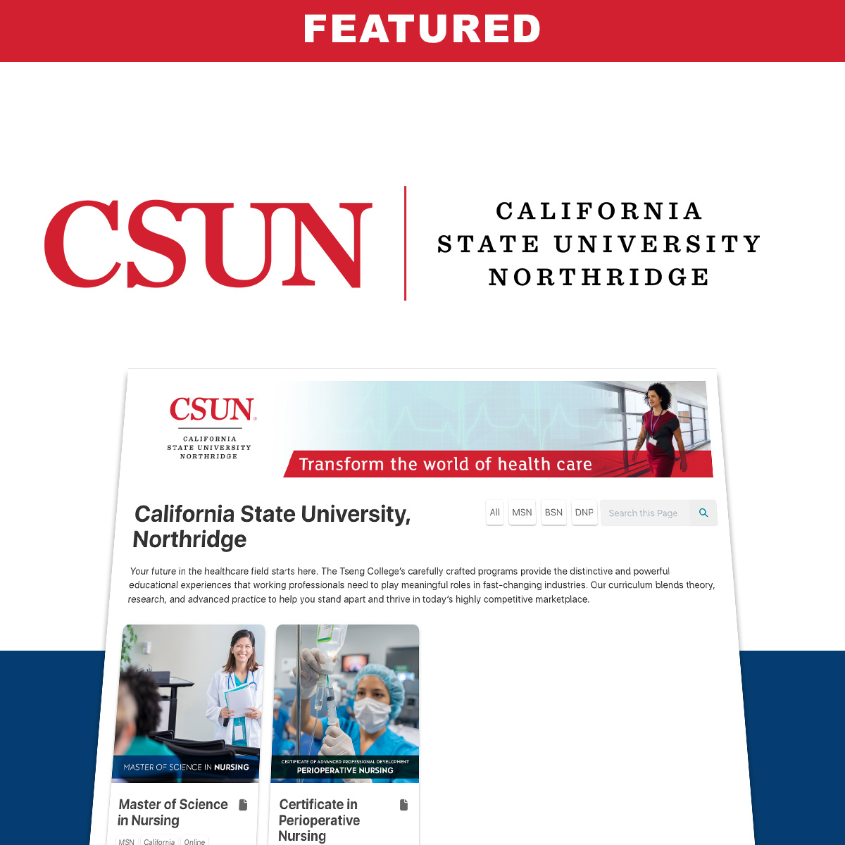 Showcase Image for California State University - Northridge