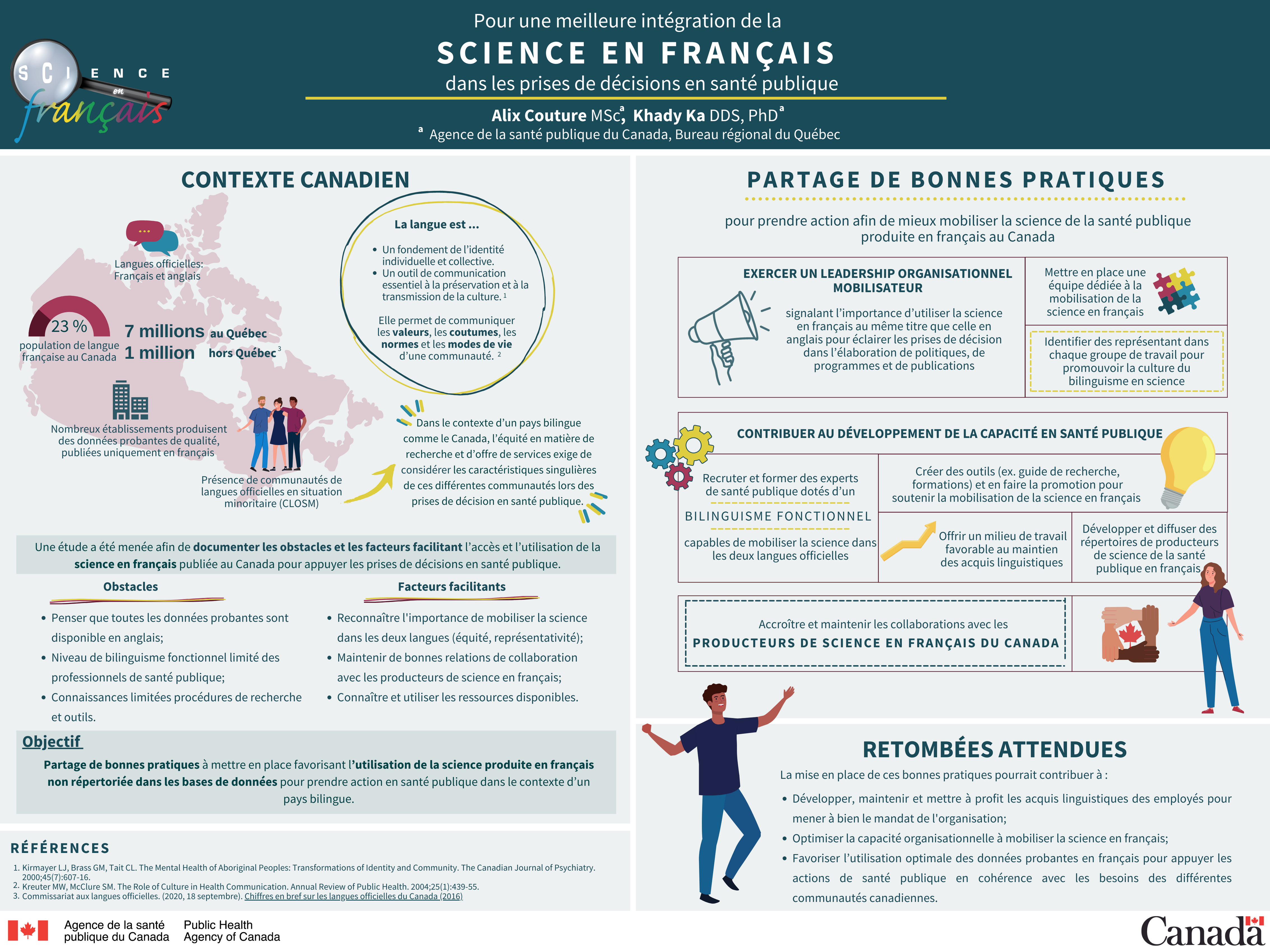 Showcase Image for Pour une meilleure intégration de la science en français dans les prises de décisions en santé publique