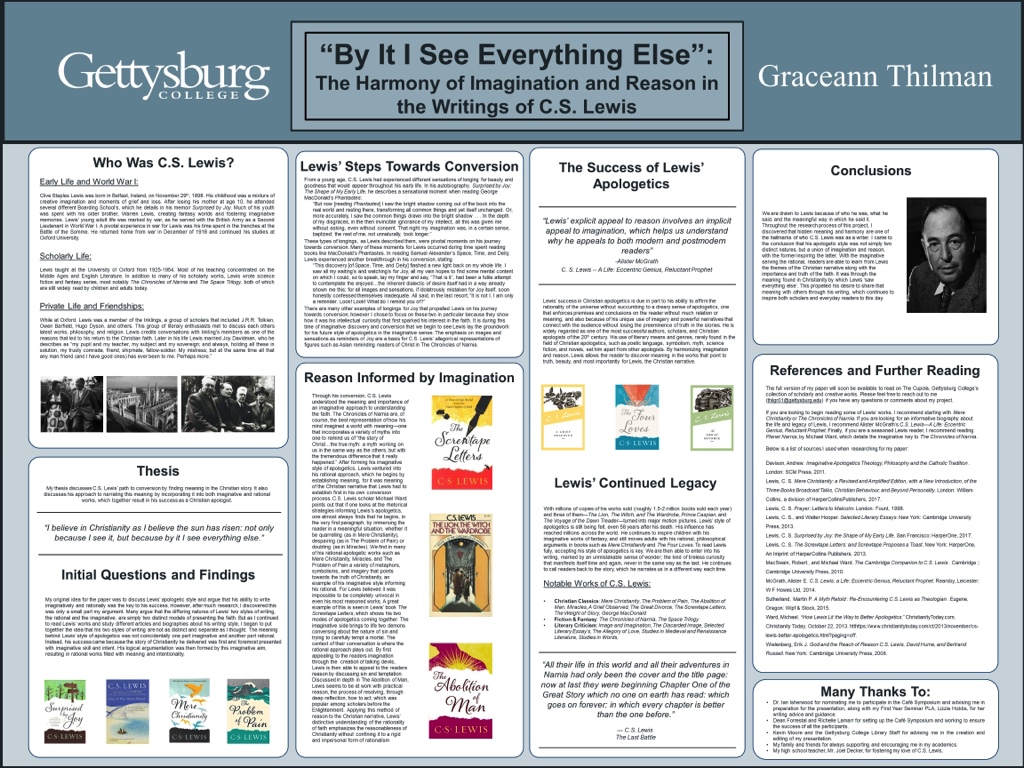 Showcase Image for “By It I See Everything Else”: The Harmony of Imagination and Reason in the Writings of C.S. Lewis