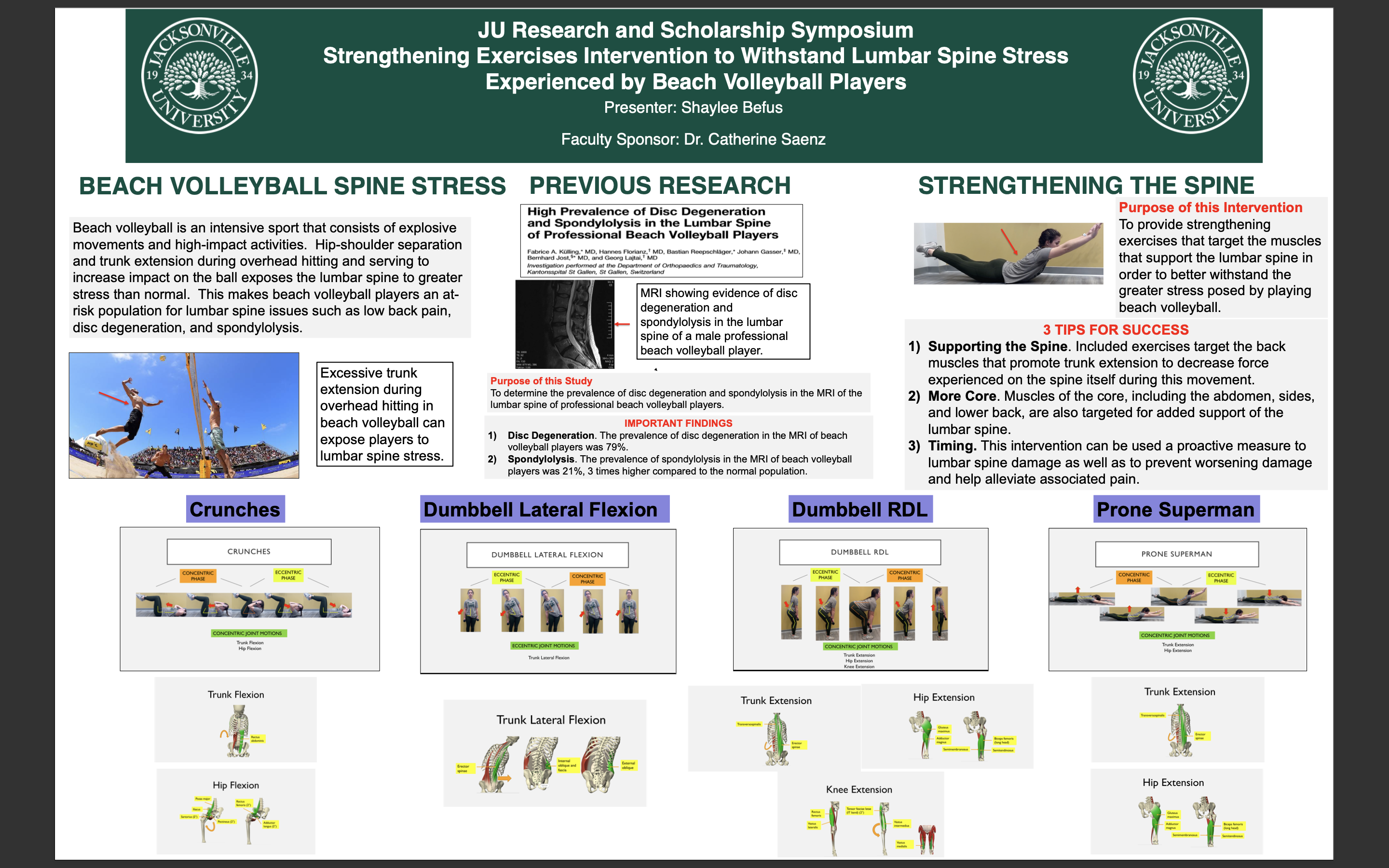 Showcase Image for Strengthening Exercises Intervention to Withstand  Lumbar Spine Stress Experienced by Beach  Volleyball Players