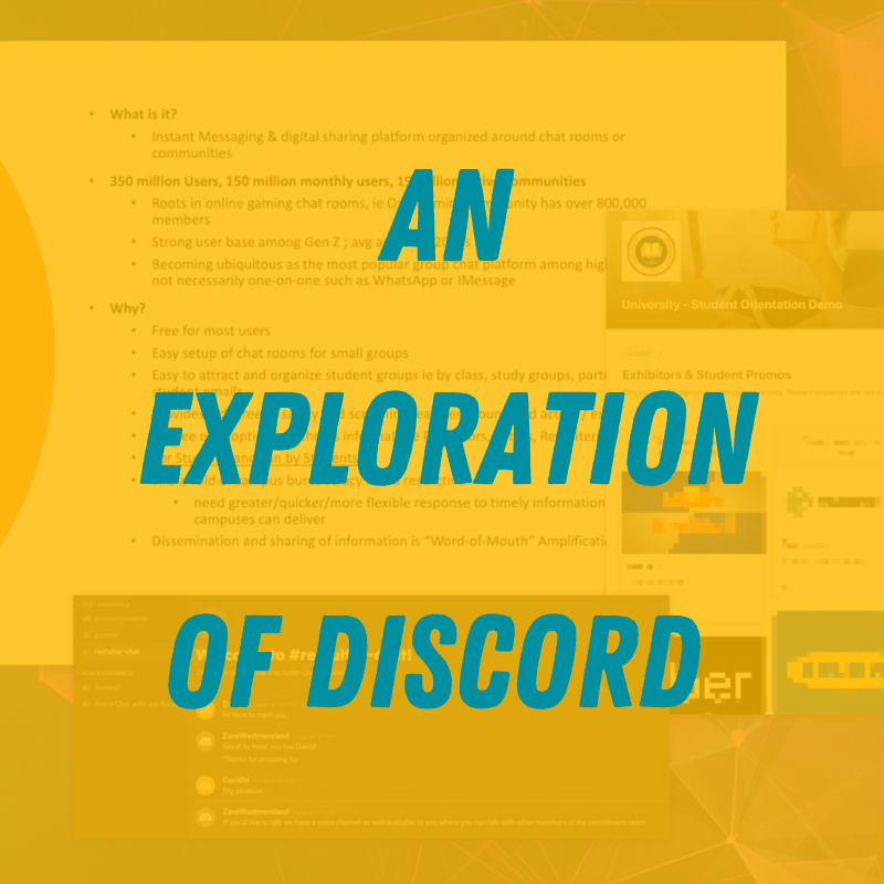 Showcase Image for An exploration of Discord