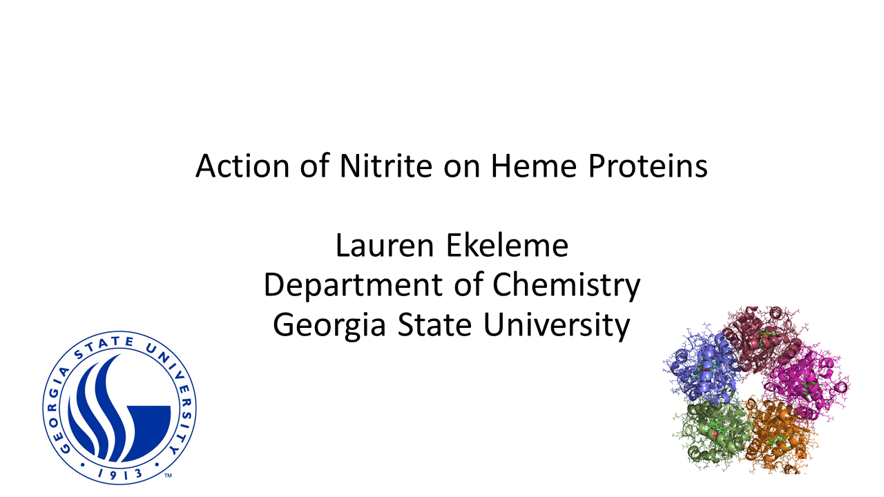 Showcase Image for Nitrite and heme proteins 