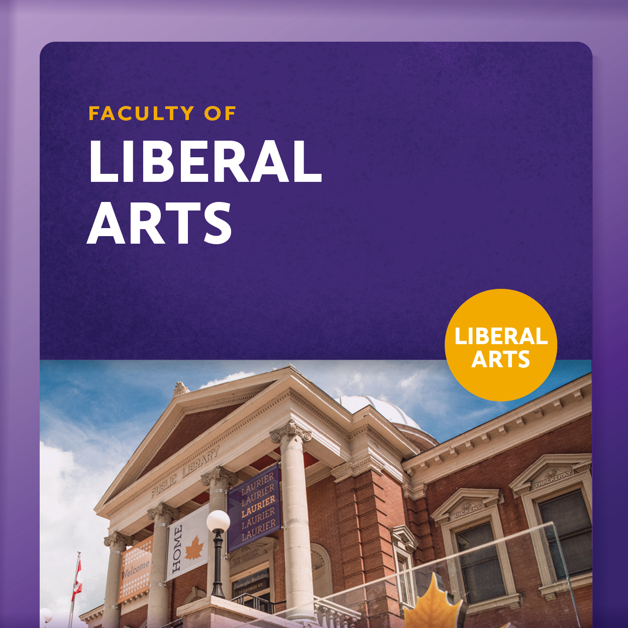 Showcase Image for Faculty of Liberal Arts