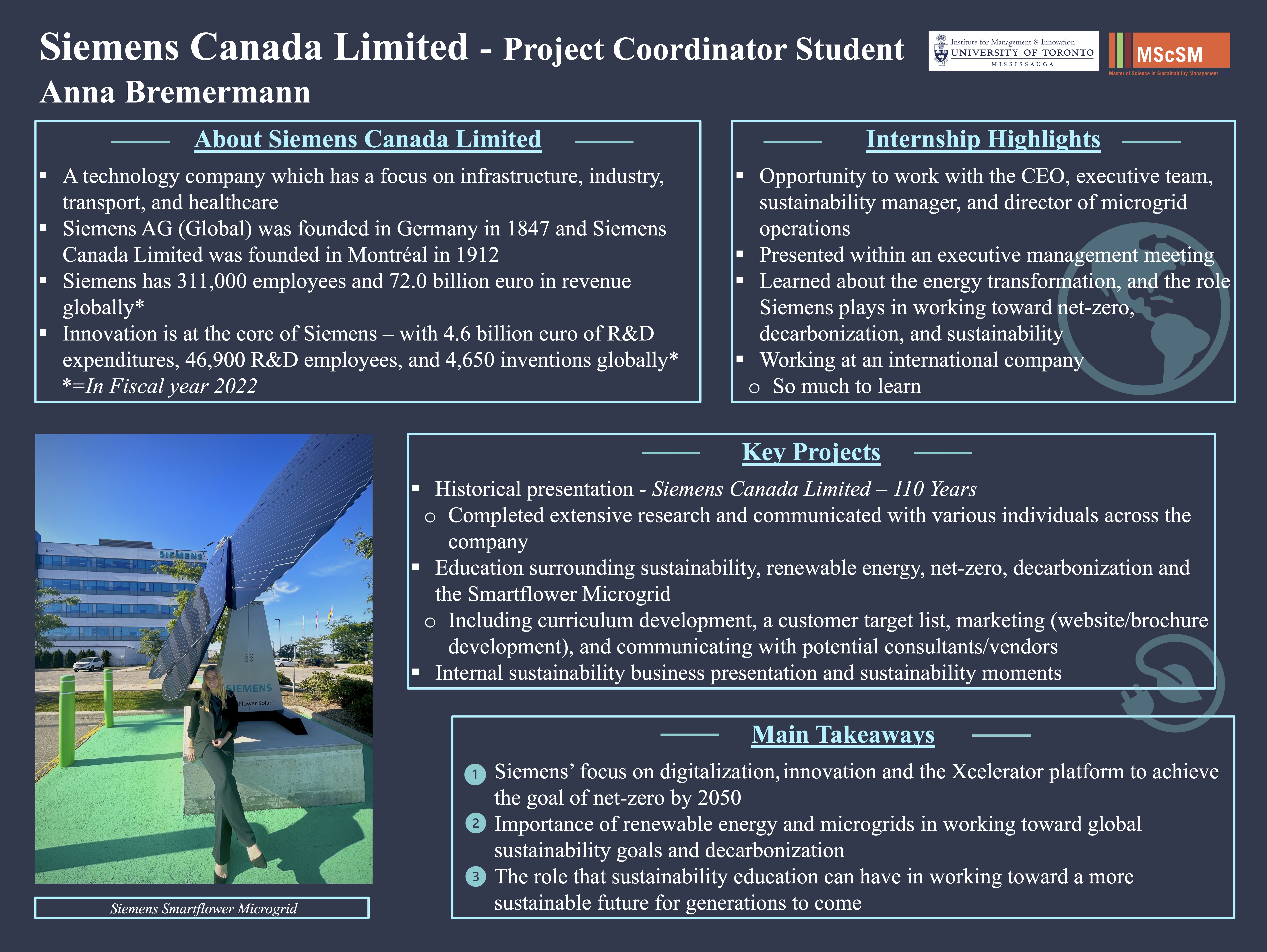 Showcase Image for Siemens Canada Limited - Project Coordinator Student