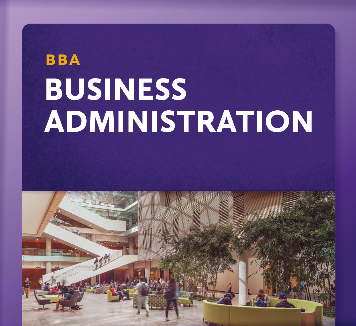 Showcase Image for Business Administration (BBA)