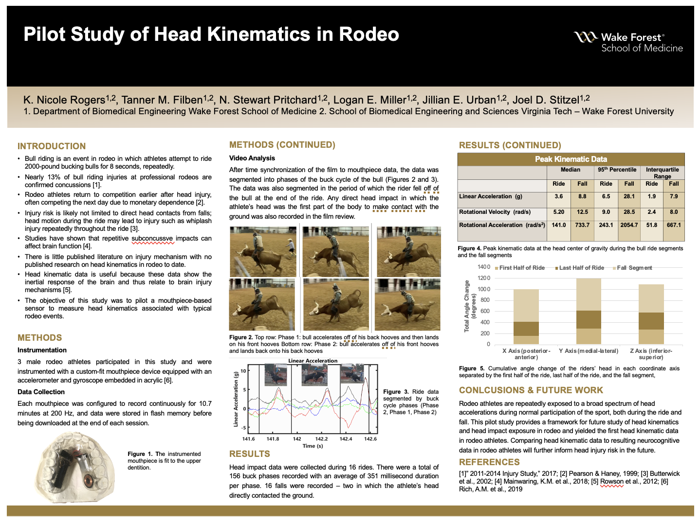 Showcase Image for Pilot Study of Head Kinematics in Rodeo 
