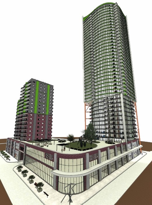 Showcase Image for ARCH 09 - Leafscape Towers