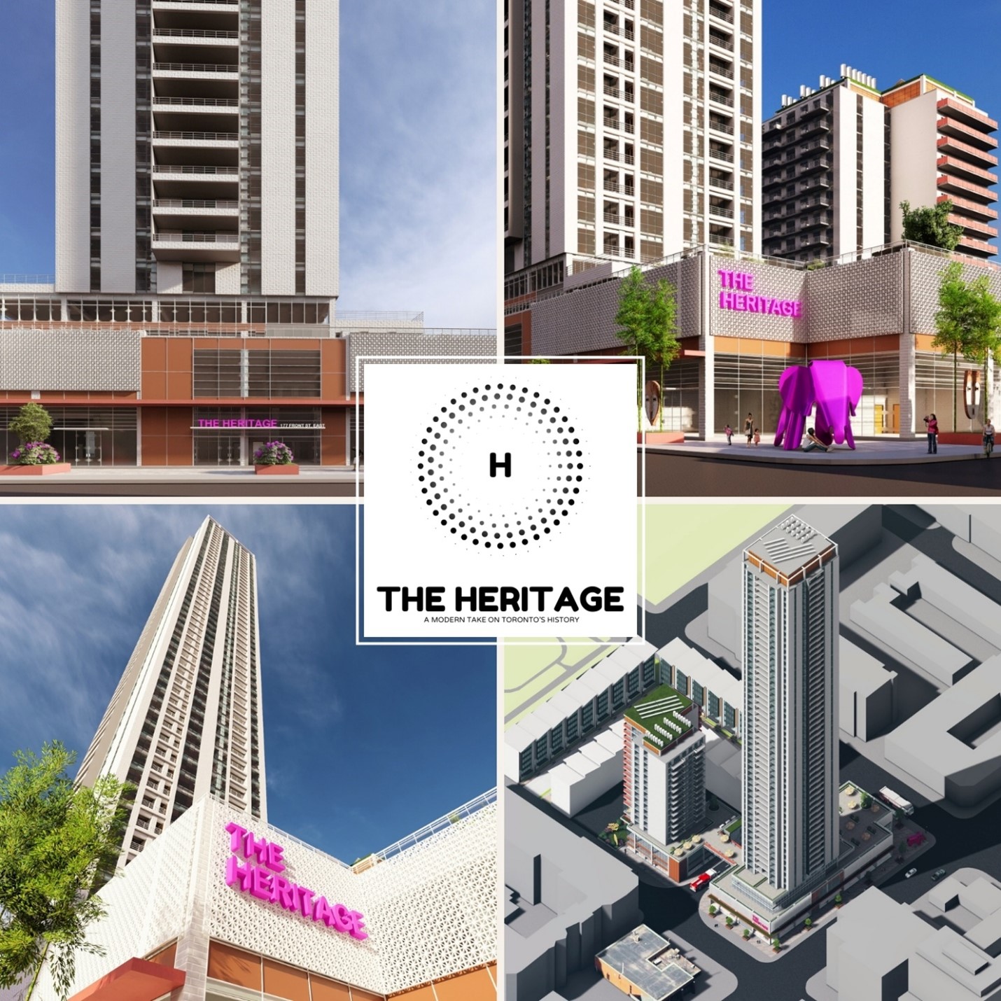 Showcase Image for ARCH 01 -The Heritage: Innovating Torontos Housing Crisis with Multi-Use Urban Spaces