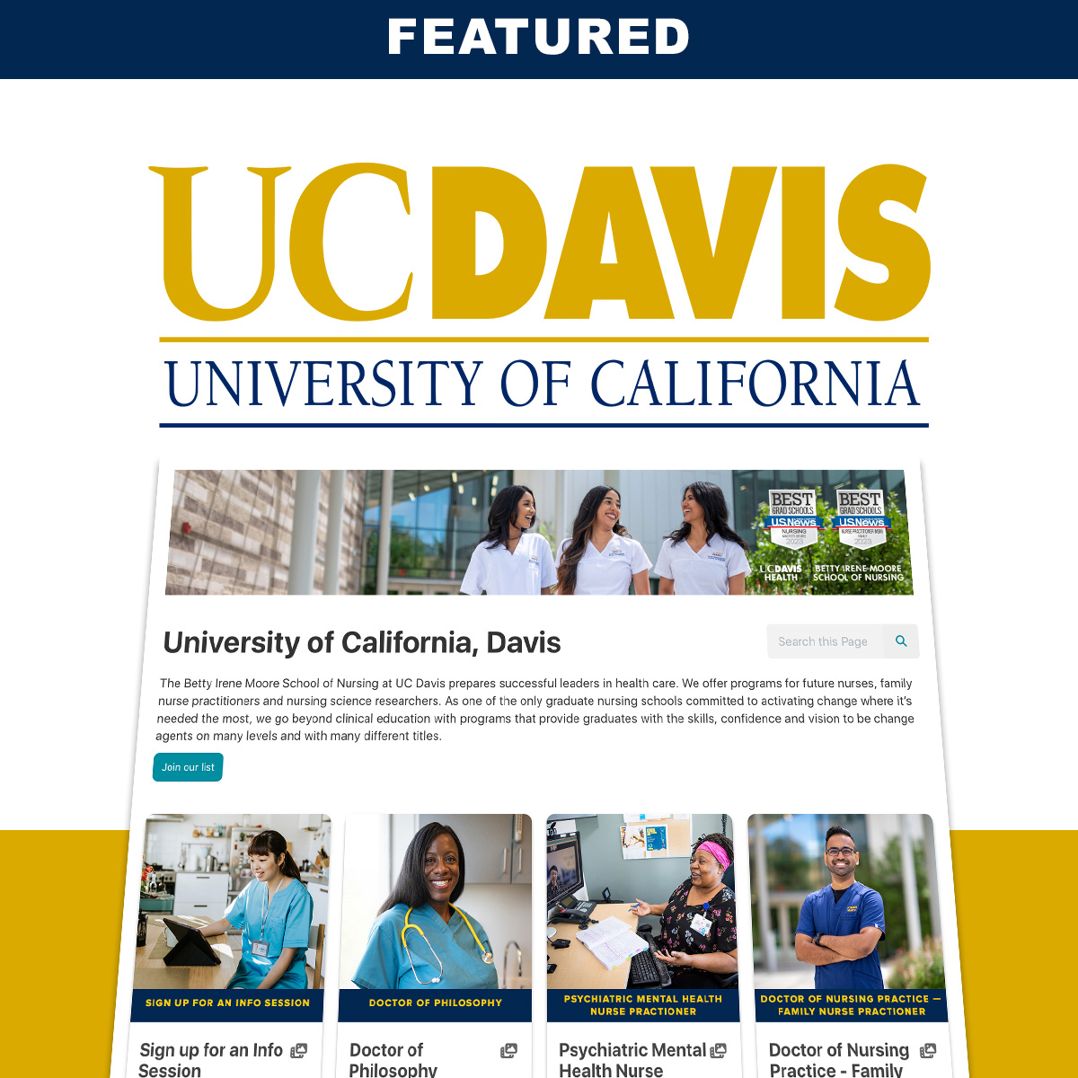 Showcase Image for University of California Davis