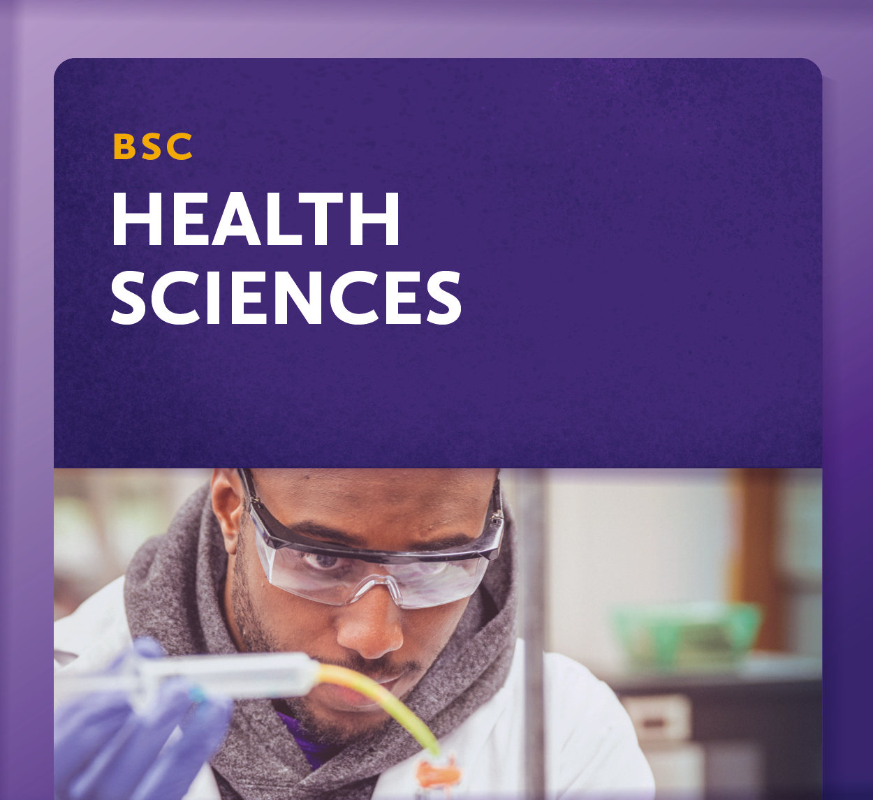 Showcase Image for Health Sciences (BSc)