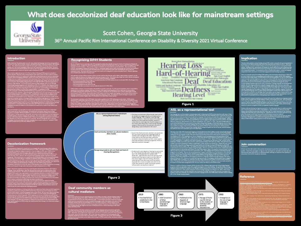 Showcase Image for What does decolonized deaf education look like for mainstream settings