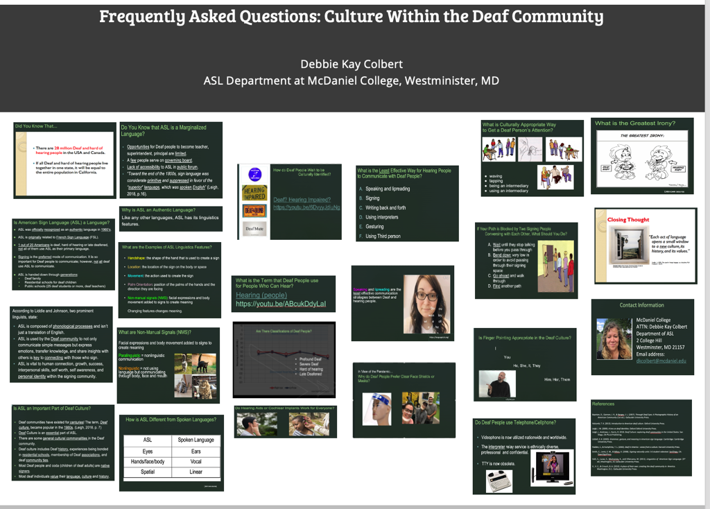 Showcase Image for Frequently Asked Questions: Culture Within the Deaf Community