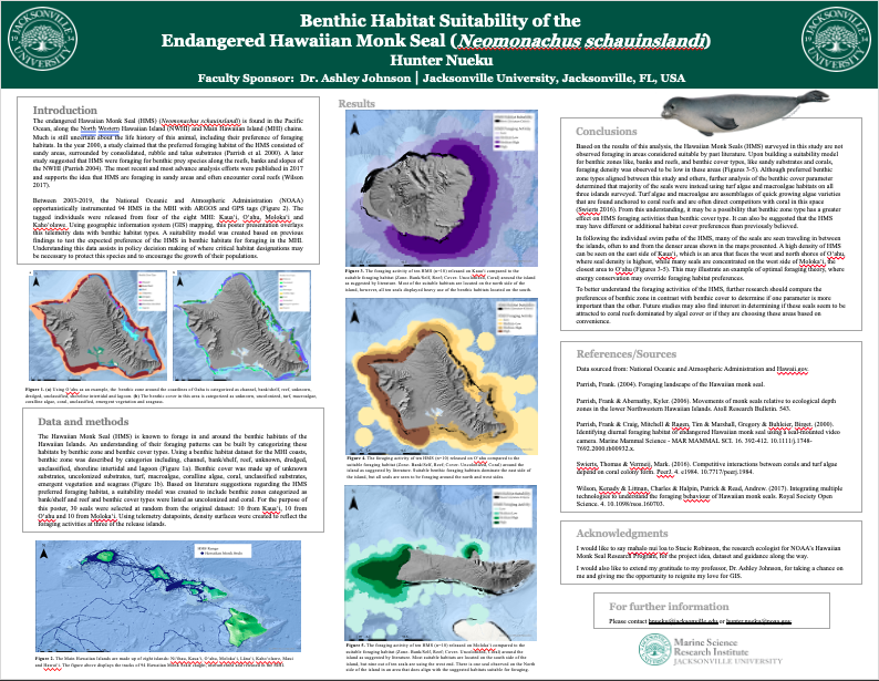 Showcase Image for Benthic Habitat Suitability of the Endangered Hawaiian Monk Seal (Neomonachus schauinslandi)