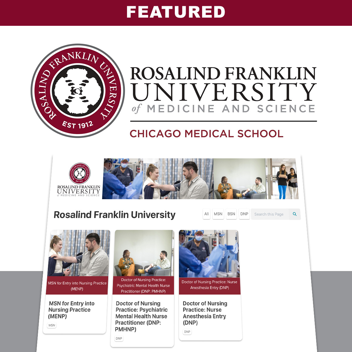 Showcase Image for Rosalind Franklin University of Medicine and Science