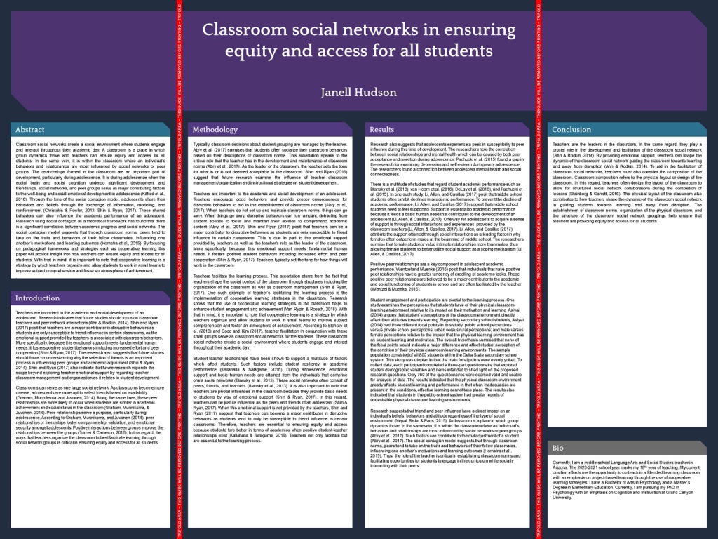 Showcase Image for Classroom social networks in ensuring equity and access for all students