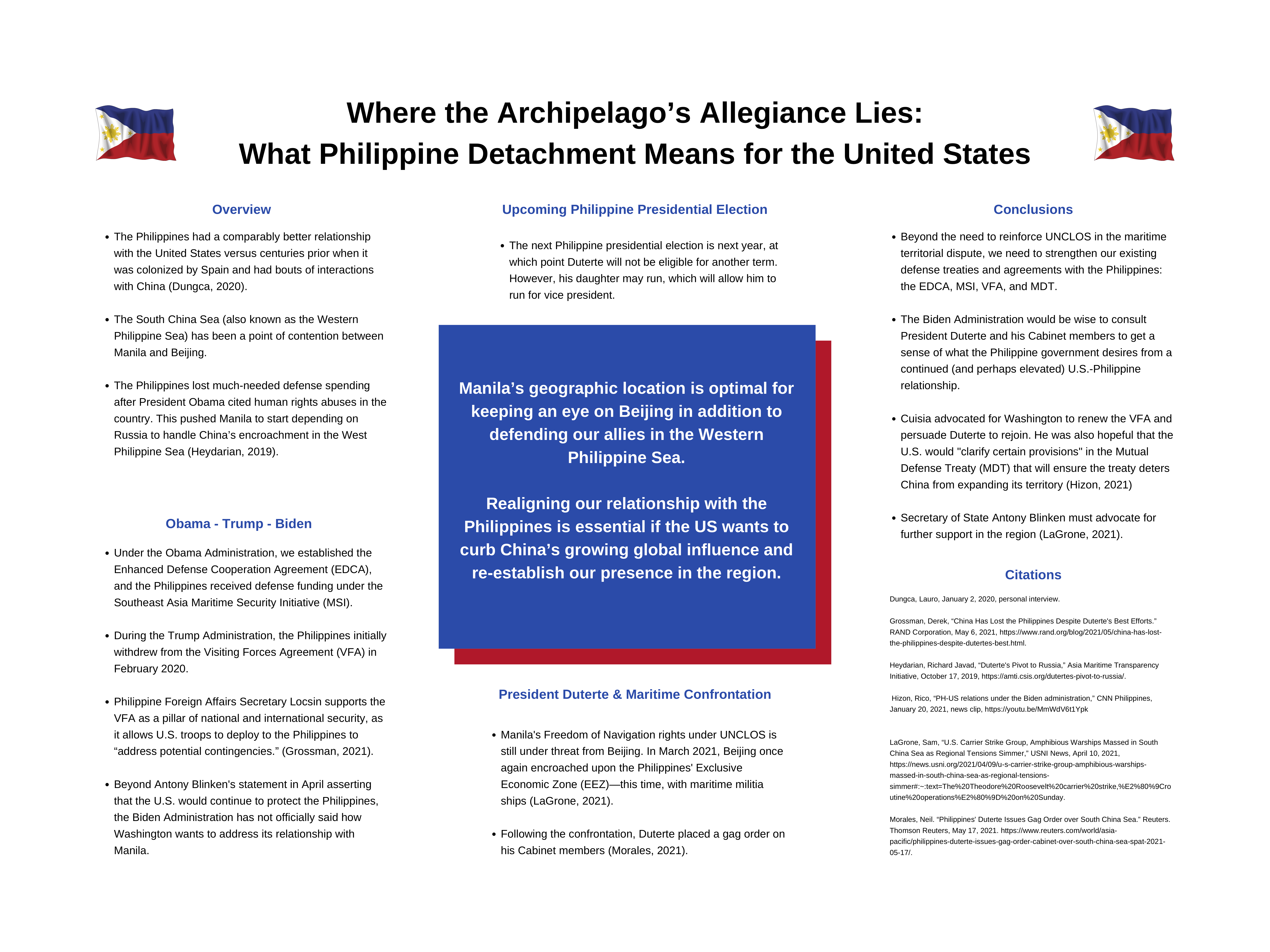 Showcase Image for Where the Archipelagos Allegiance Lies: What Philippine Detachment Means for the United States