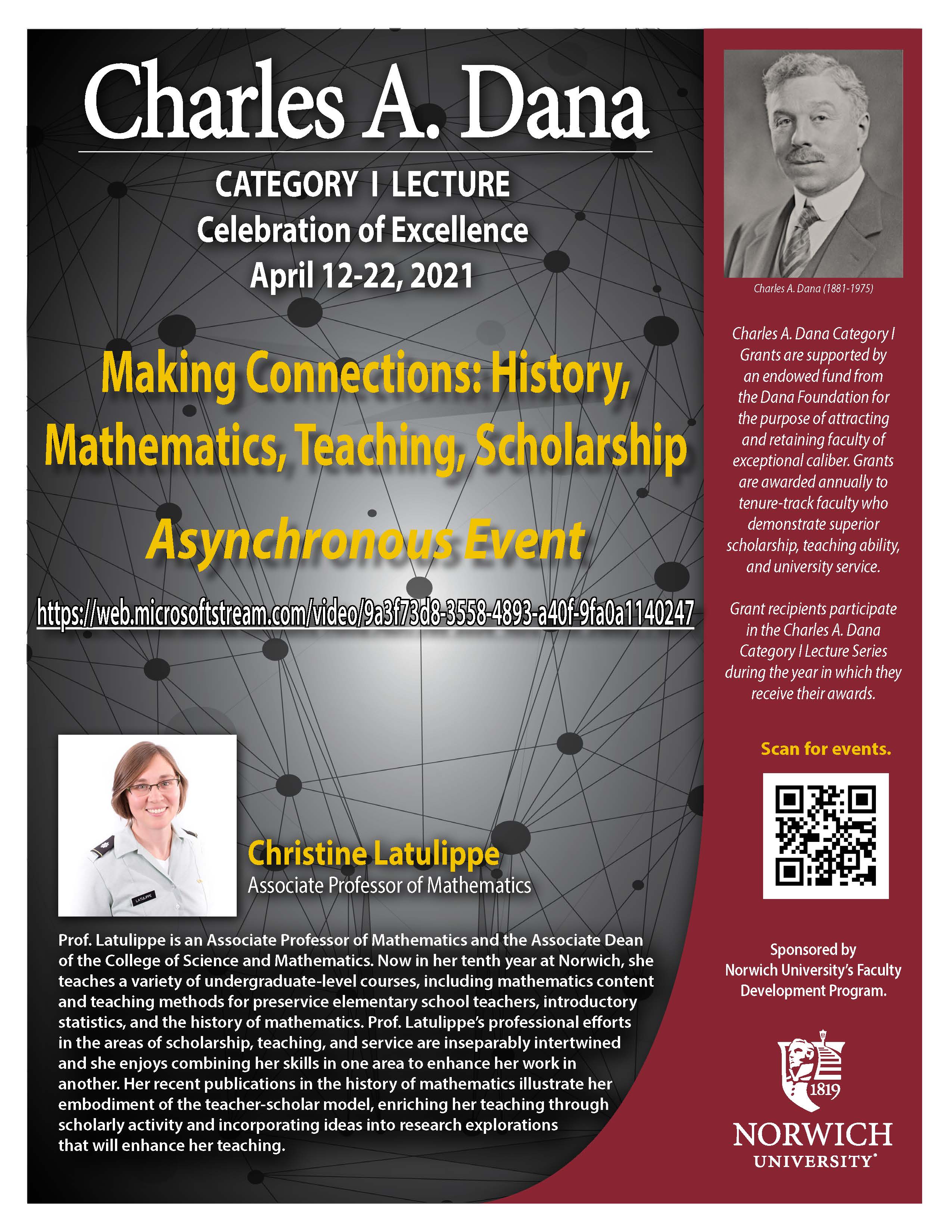 Showcase Image for Making Connections: History, Mathematics, Teaching, Scholarship