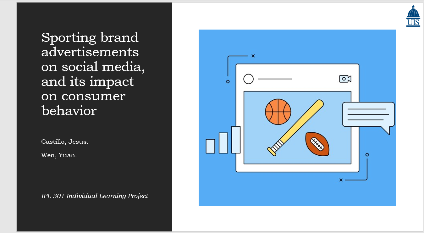 Showcase Image for Sporting brand advertisements on social media, and its impact on consumer behavior