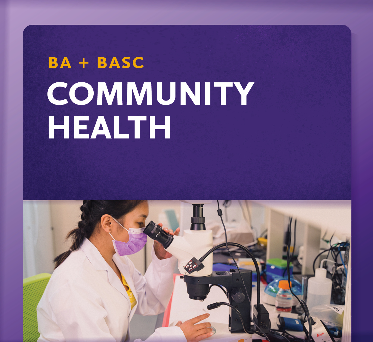 Showcase Image for Community Health (BA and BASc)