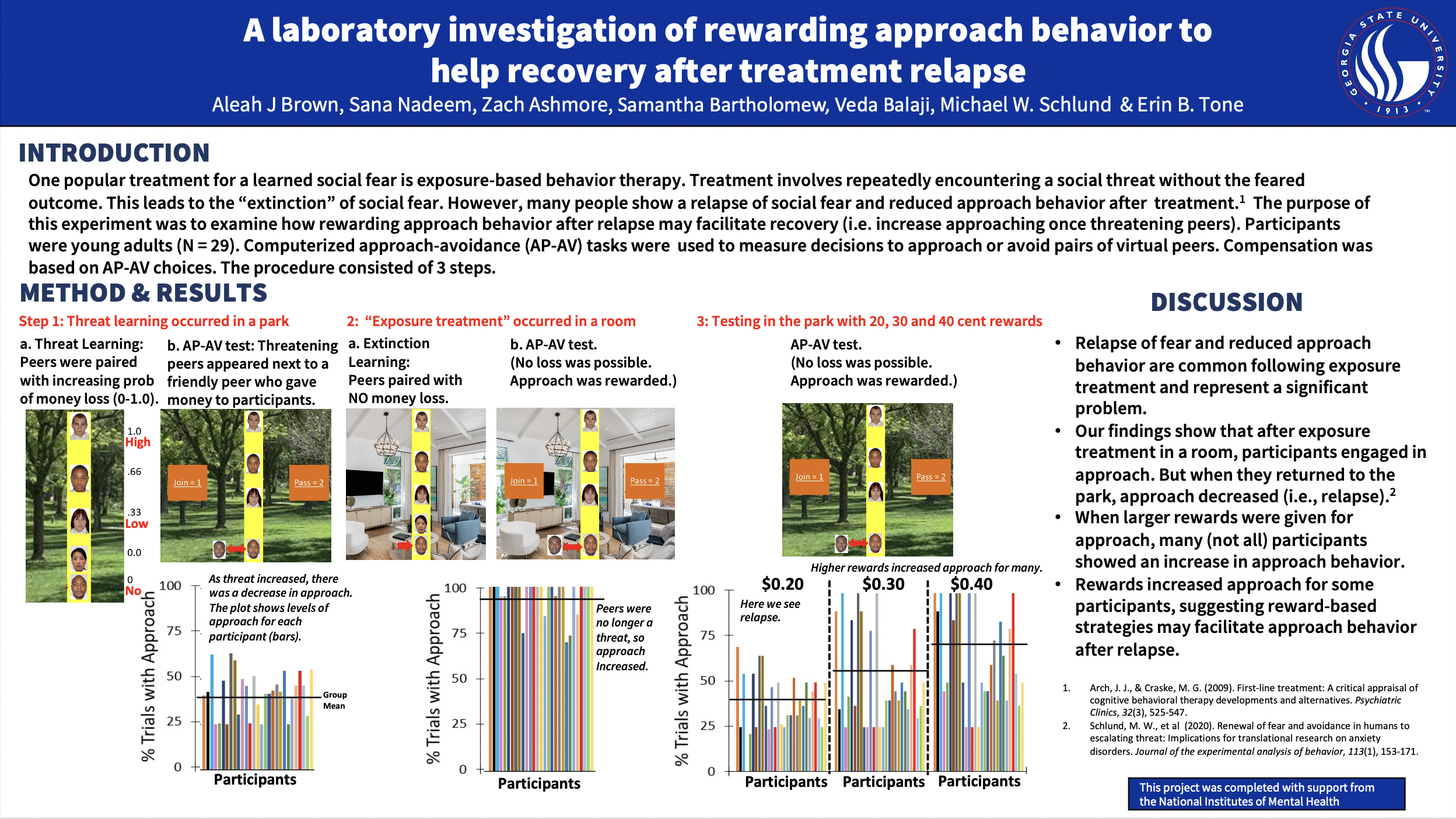Showcase Image for A Laboratory Investigation of Rewarding Approach Behavior to Help Recovery After Treatment Relapse