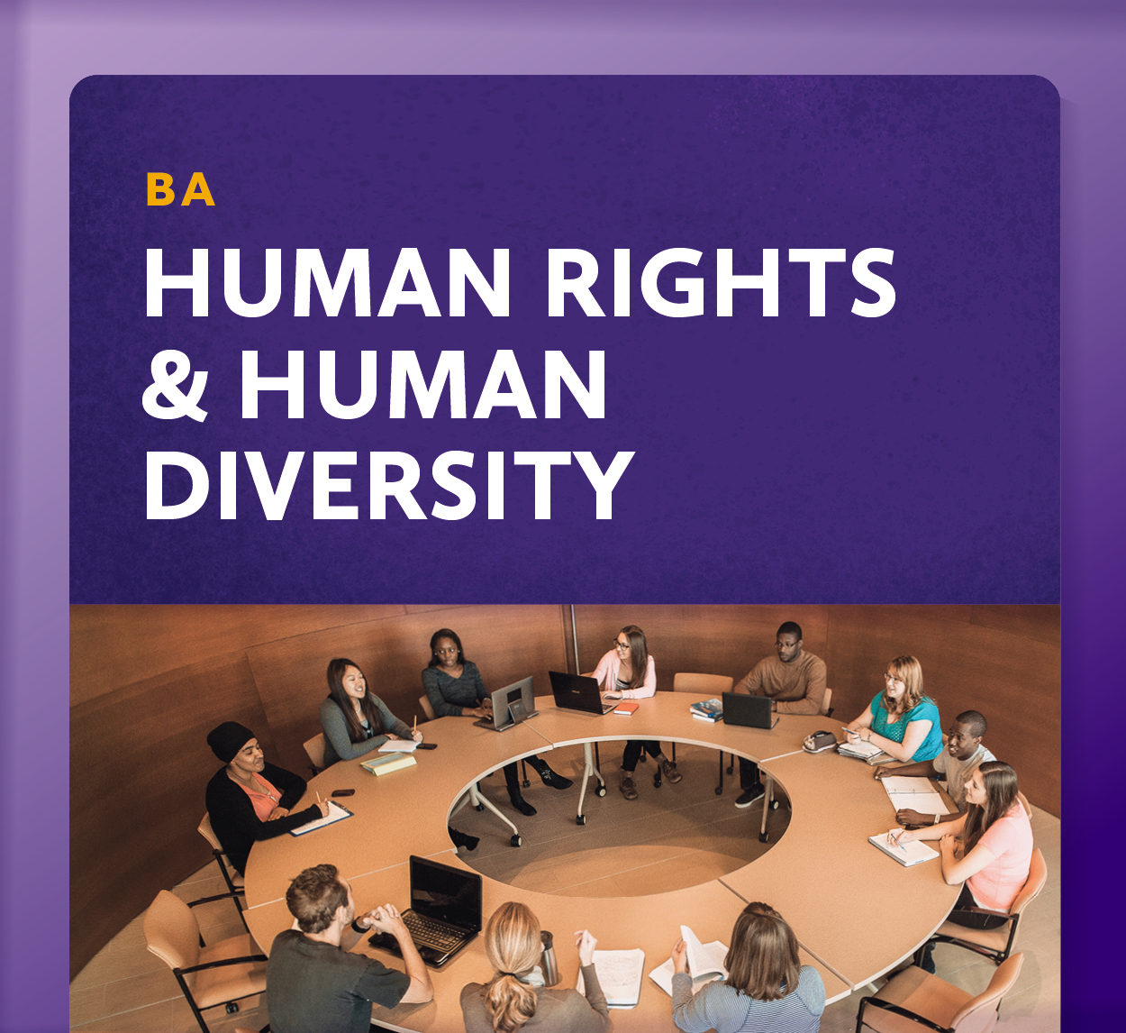 Showcase Image for Human Rights and Human Diversity (BA)