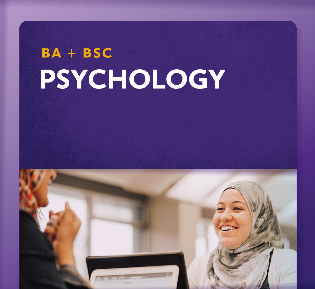 Showcase Image for Psychology (BA and BSc)