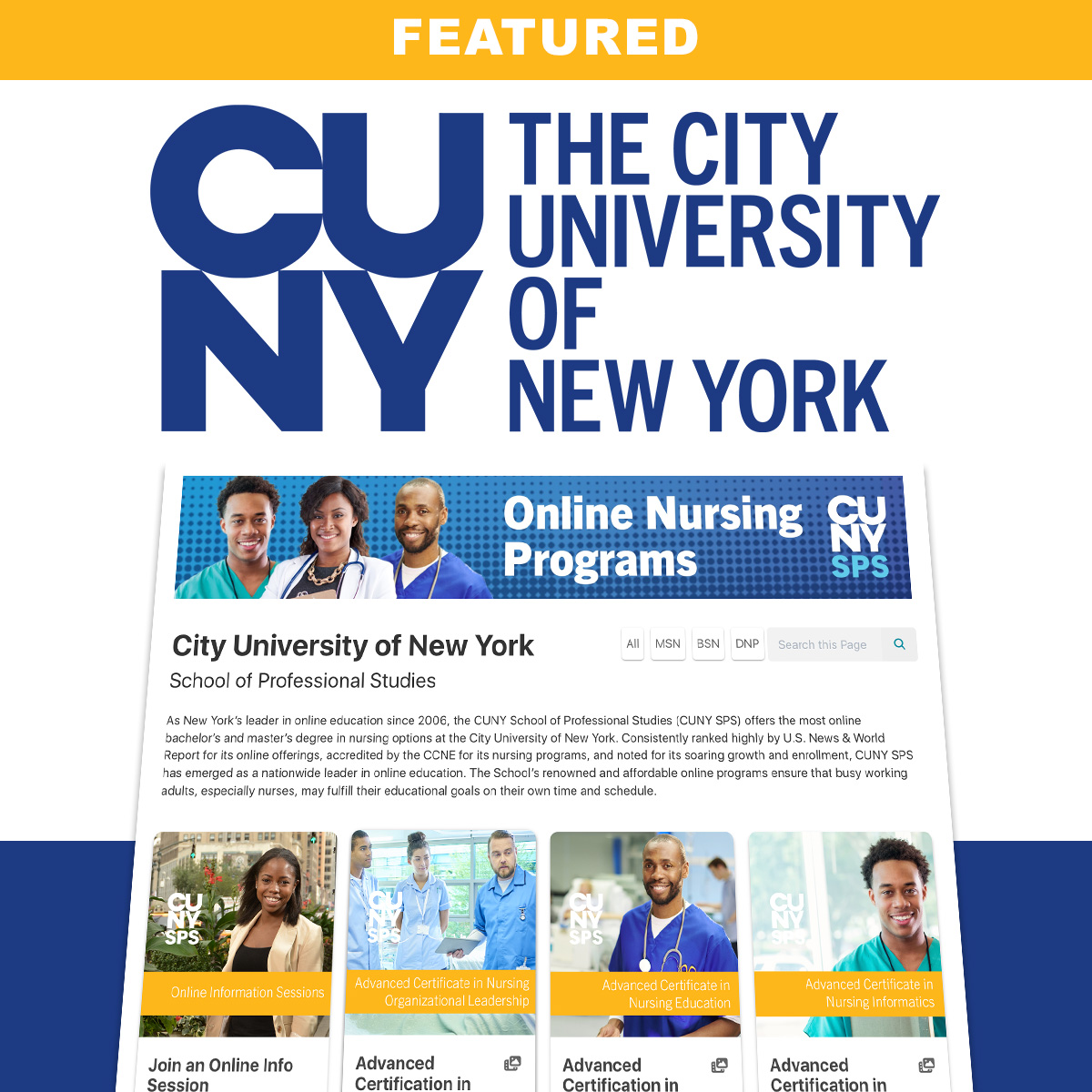 Showcase Image for CUNY School of Professional Studies