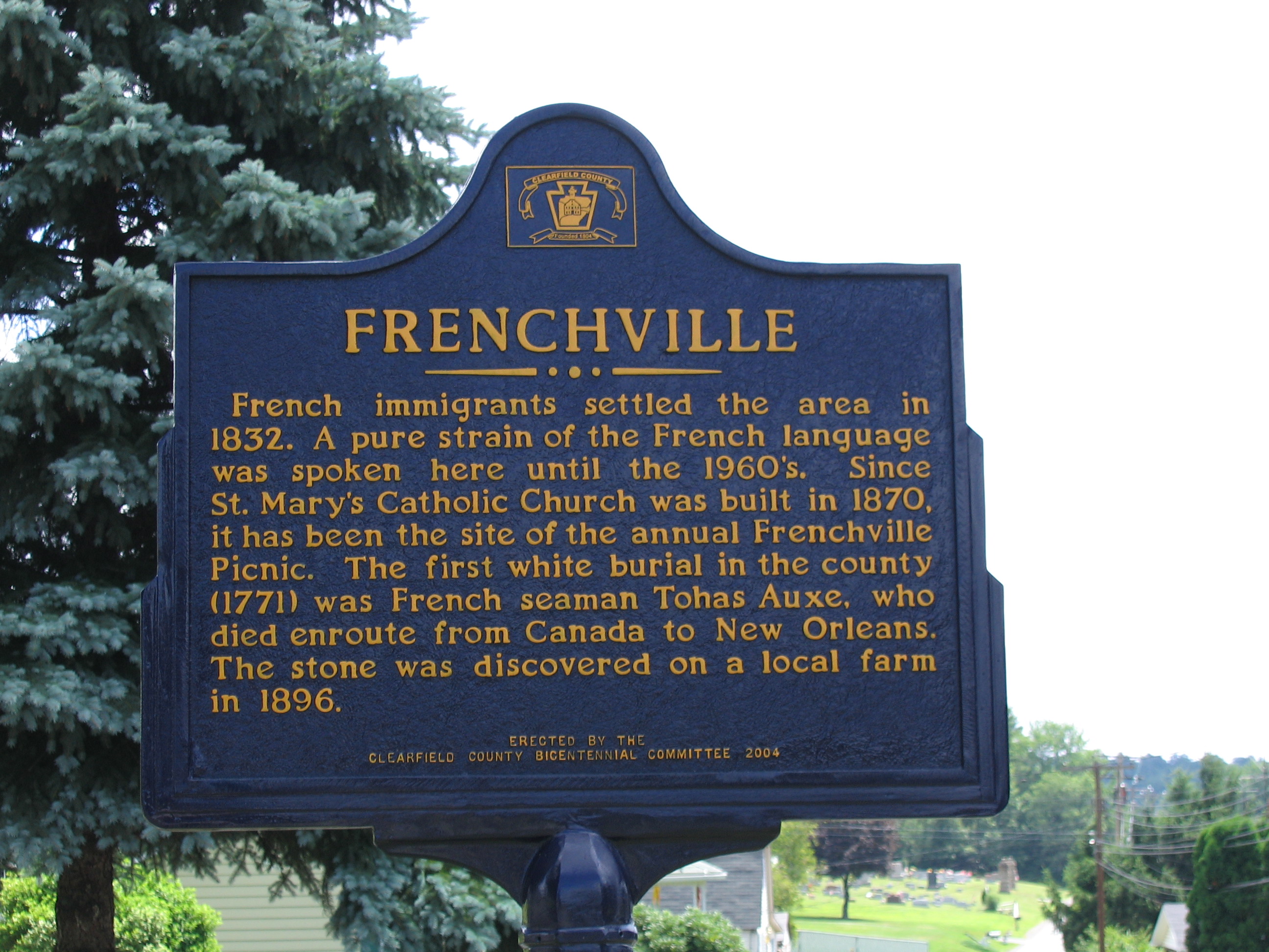 Showcase Image for The Cultural Effect of Language Loss: French Identity in Frenchville, Pennsylvania