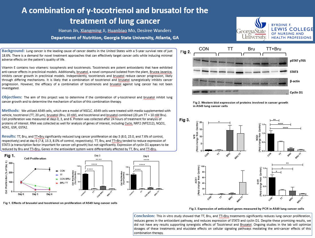 Showcase Image for A Combination of γ-Tocotrienol and Brusatol for the Treatment of Lung Cancer