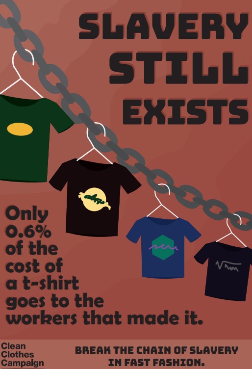 Showcase Image for Slavery in Fast Fashion Posters