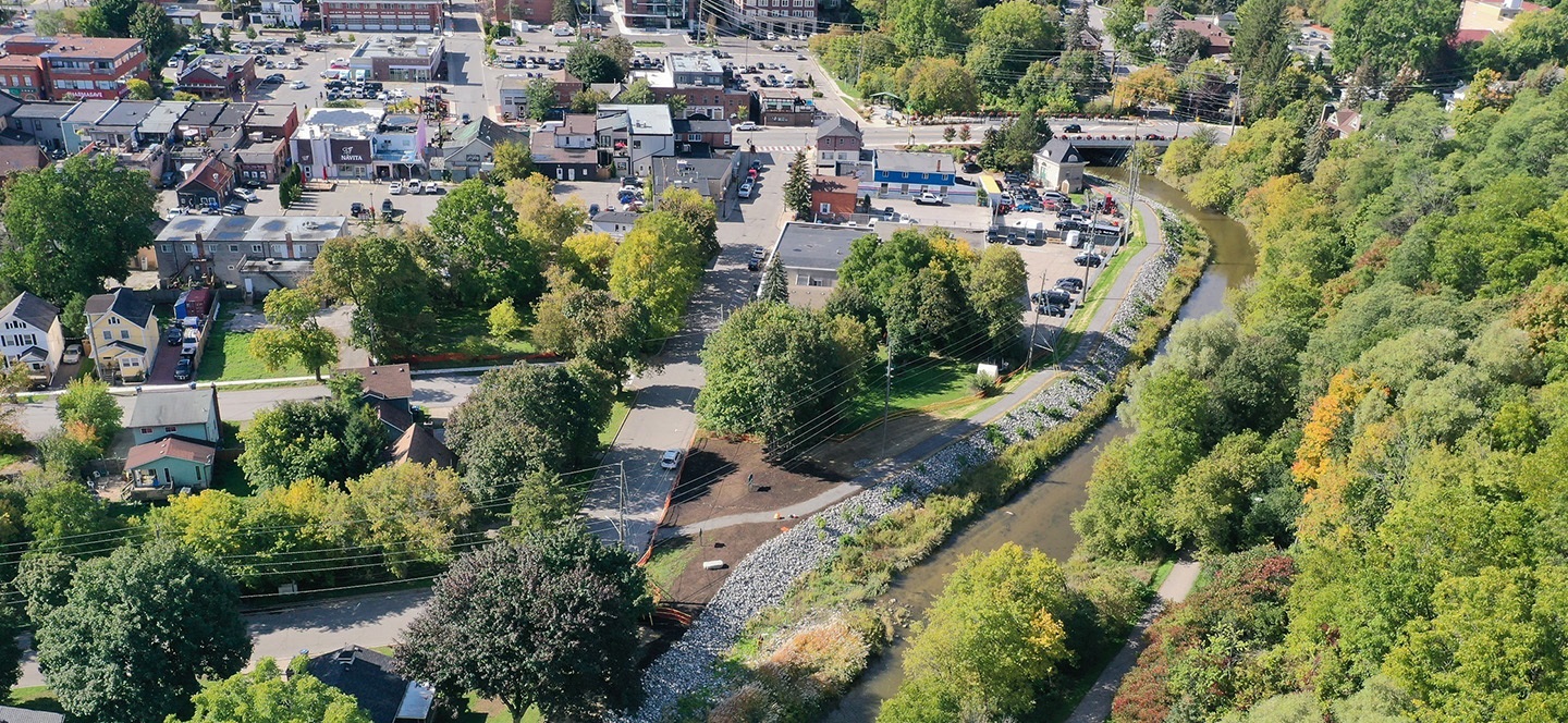 Showcase Image for Topographic and vegetative influences on flood susceptibility in Toronto: A GIS based approach