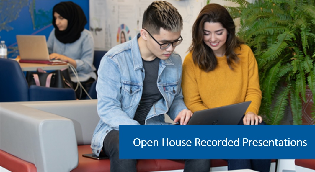 Showcase Image for Recorded Open House Presentations