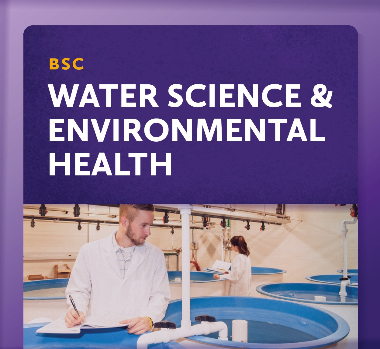 Showcase Image for Water Science and Environmental Health (BSc)