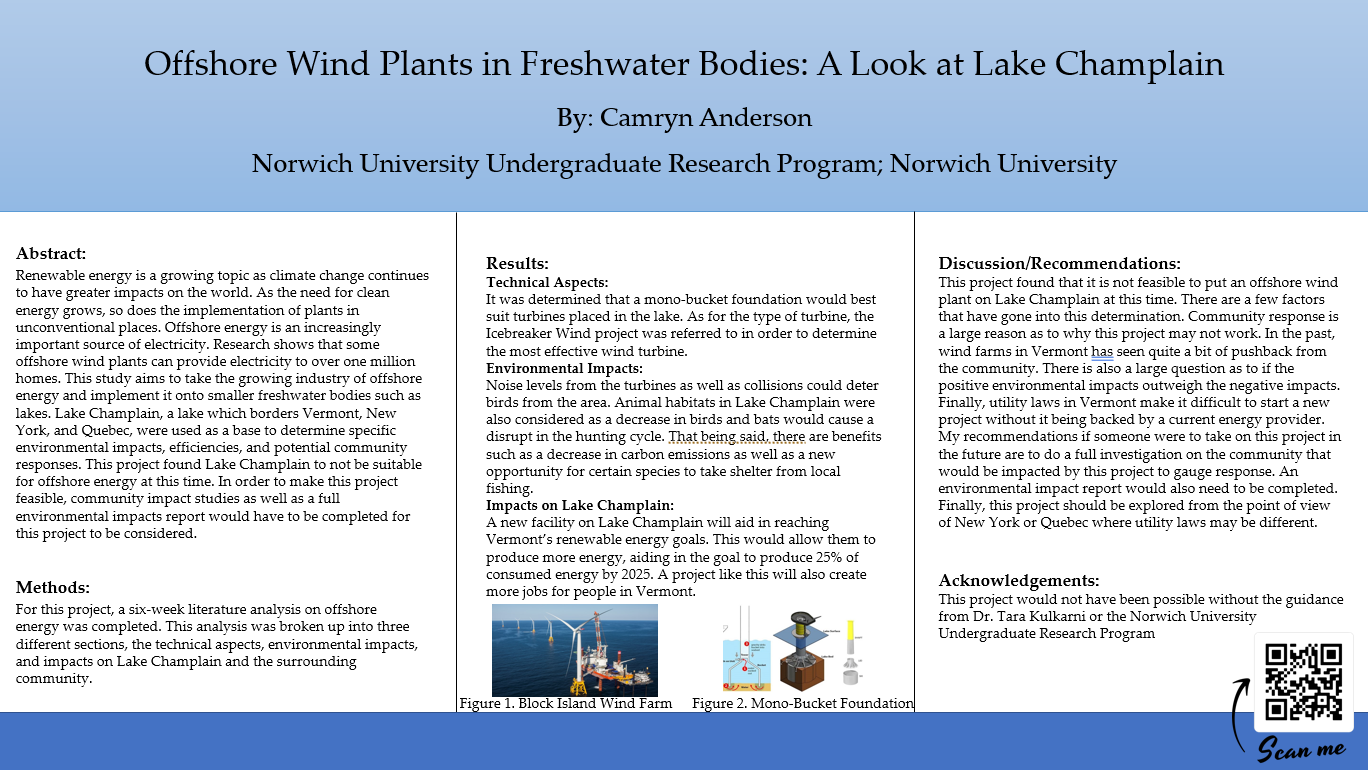 Showcase Image for Offshore Wind Plants in Freshwater Bodies: A Look at Lake Champlain
