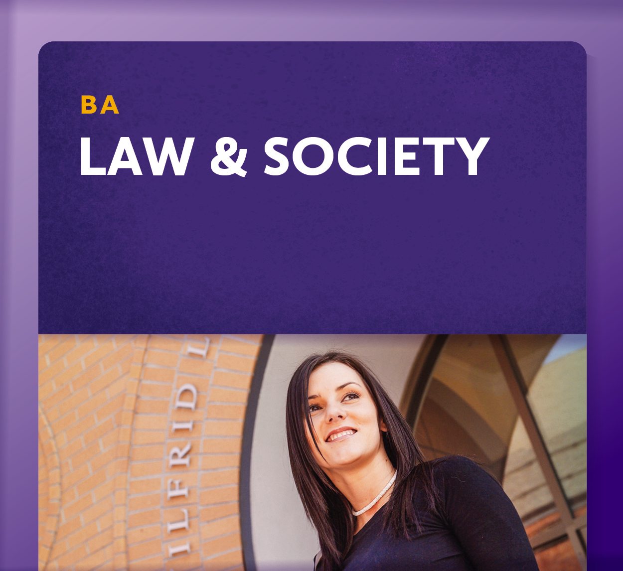 Showcase Image for Law and Society (BA)